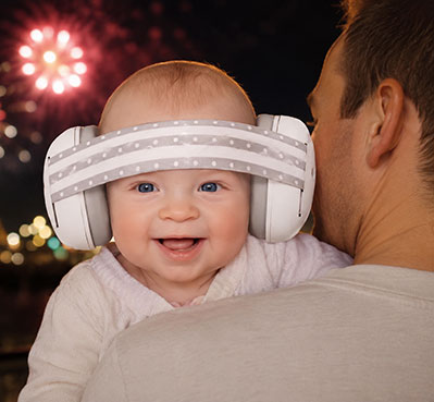 bébé, protéger bébé feu d'artifice