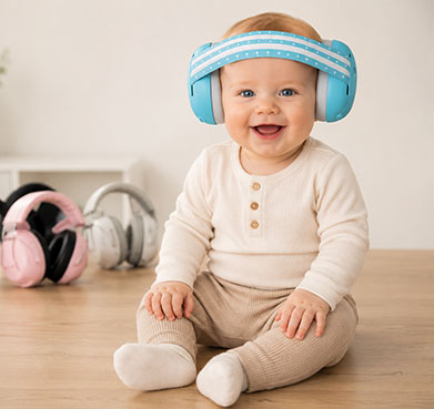 Casque anti bruit bébé qualité