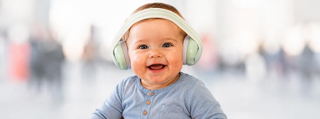 casque anti bruit bébé avion