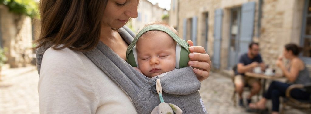 Casque anti bruit bébé 1 mois