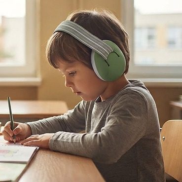 Casque anti bruit en classe