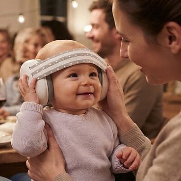 Oreilles sensibles chez bébé
